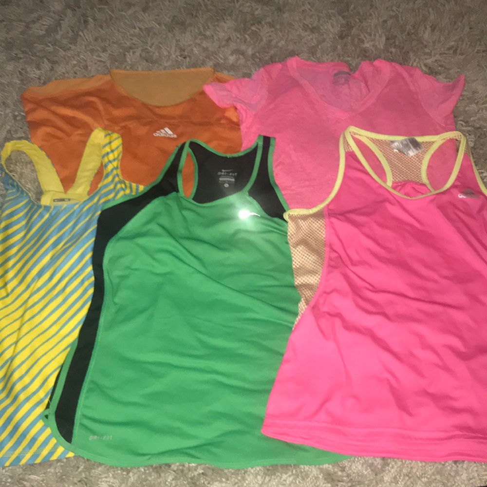NEON WORK OUT TOP BUNDLE Women’s Medium